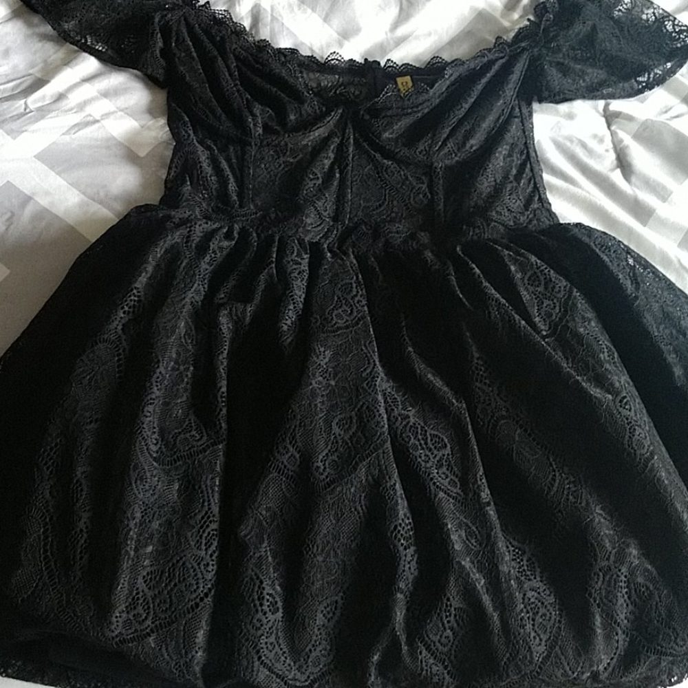 Sexy little black dress